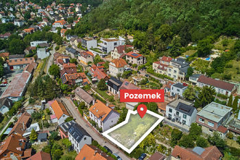 Prodej pozemku 377 m², Praha 5 - Velká Chuchle