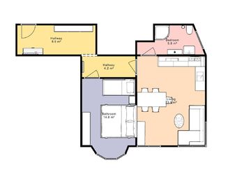 Pronájem bytu 2+kk v osobním vlastnictví 58 m², Vejprty