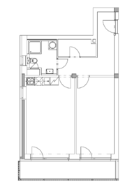 Pronájem bytu 2+kk v osobním vlastnictví 52 m², Břeclav