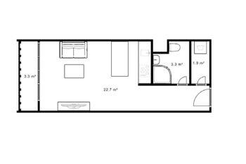 Prodej bytu 1+kk v osobním vlastnictví 28 m², Děčín