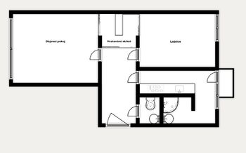 Prodej bytu 2+1 v osobním vlastnictví 45 m², Hradec Králové