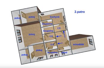 Prodej apartmánu 468 m², Horní Planá