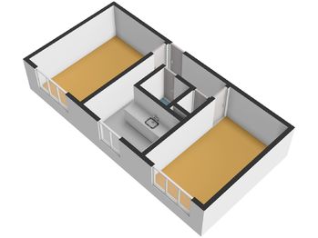 Prodej bytu 2+1 v osobním vlastnictví 53 m², Žatec