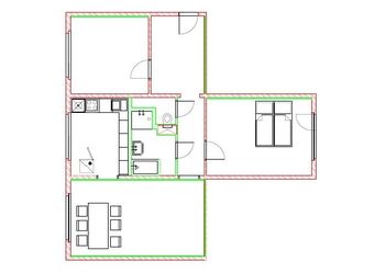 Pronájem bytu 3+1 v osobním vlastnictví 80 m², Brno