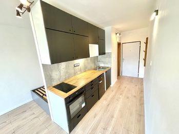 Kuchyňský kout - Pronájem bytu 1+kk v osobním vlastnictví 25 m², Strakonice