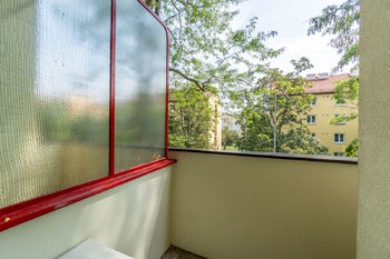 Balkon 1 do ulice - Pronájem bytu 3+1 v osobním vlastnictví 90 m², Praha 4 - Krč