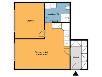 Prodej bytu 2+kk v družstevním vlastnictví 41 m², Praha 6 - Střešovice