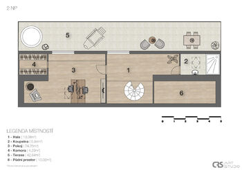 Prodej bytu 6 a více v osobním vlastnictví 242 m², Praha 2 - Vinohrady