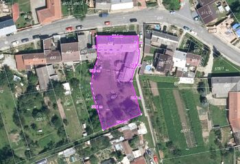 Ortofotomapa + katastr.mapa +orient. rozměry - Prodej domu 280 m², Charváty