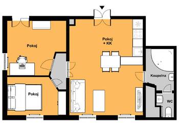 Prodej bytu 3+kk v osobním vlastnictví 54 m², Praha 1 - Malá Strana