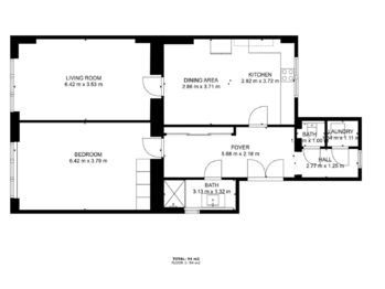 Prodej bytu 2+1 v osobním vlastnictví 94 m², Praha 3 - Vinohrady