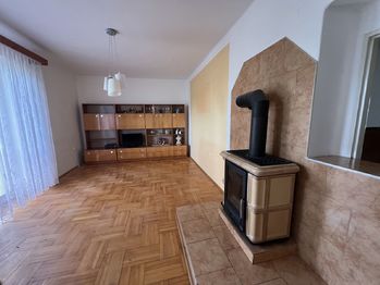 obývací pokoj - Prodej bytu 3+1 v osobním vlastnictví 84 m², Vraclav