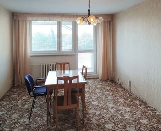 Obývací pokoj - Pronájem bytu 3+1 v osobním vlastnictví 78 m², Kladno