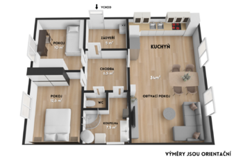 Prodej domu 77 m², Zvěřínek