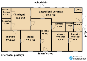 Prodej domu 77 m², Mohelno