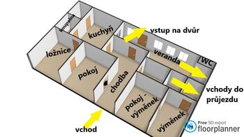 Prodej domu 77 m², Mohelno