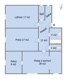 Prodej bytu 4+kk v osobním vlastnictví 101 m², Vysoký Chlumec