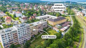 Prodej bytu 1+kk v osobním vlastnictví 30 m², Příbram