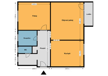 Prodej bytu 2+1 v družstevním vlastnictví 59 m², Velké Přílepy