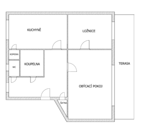 Prodej bytu 2+1 v osobním vlastnictví 49 m², Praha 10 - Strašnice