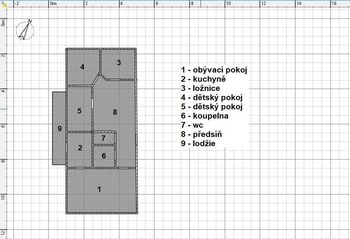 Pronájem bytu 4+1 v osobním vlastnictví 80 m², Kladno