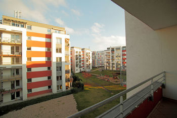 Balkón 2 / Balcony 2 - Prodej bytu 3+kk v osobním vlastnictví 80 m², Praha 5 - Zličín