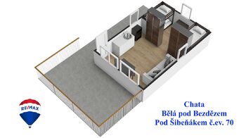 Prodej chaty / chalupy 19 m², Bělá pod Bezdězem