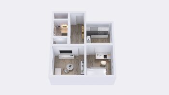 Pronájem bytu 2+1 v osobním vlastnictví 50 m², Olomouc