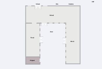 Pronájem výrobních prostor 317 m², Černá Hora