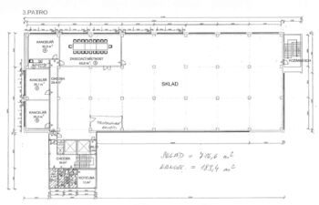 Pronájem skladovacích prostor 900 m², Praha 9 - Horní Počernice