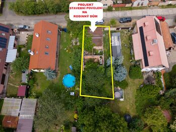 ohraničený pozemek - Prodej pozemku 287 m², Sedlec 