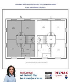 orientační půdorys 2. NP - Prodej bytu 5+kk v osobním vlastnictví 127 m², Srubec