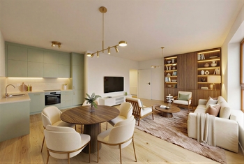 Prodej bytu 3+kk v osobním vlastnictví 97 m², Praha 5 - Smíchov