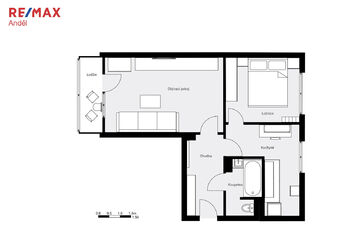 Prodej bytu 2+1 v osobním vlastnictví 52 m², Kladno