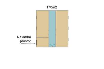 Pronájem obchodních prostor 170 m², Horní Suchá