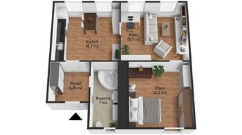 Prodej bytu 2+1 v osobním vlastnictví 67 m², Aš