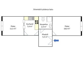 Prodej bytu 2+kk v osobním vlastnictví 45 m², Praha 10 - Vršovice