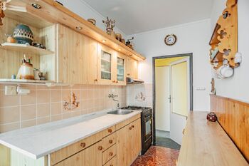 Kuchyně. - Pronájem bytu 4+1 v osobním vlastnictví 75 m², Jindřichův Hradec