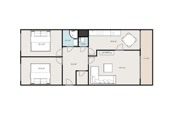 Prodej bytu 3+1 v osobním vlastnictví 69 m², Čáslav