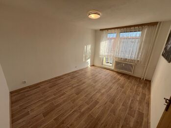 Pokoj s lodžií - Pronájem bytu 1+1 v osobním vlastnictví 37 m², Rousínov