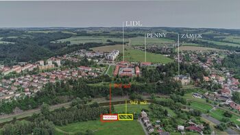 Prodej pozemku 942 m², Zruč nad Sázavou