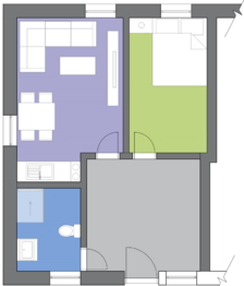 Pronájem bytu 1+1 v osobním vlastnictví 39 m², Horní Bečva