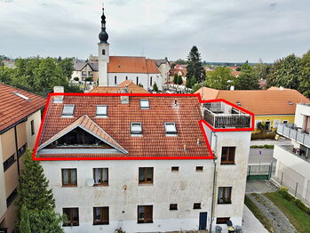 Prodej bytu 2+kk v osobním vlastnictví 82 m², Třeboň