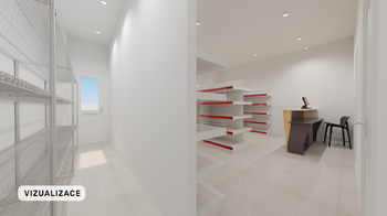 Prodej obchodních prostor 45 m², Praha 9 - Vysočany