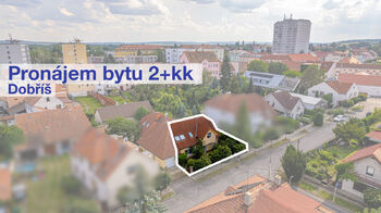 Pronájem bytu 2+kk v osobním vlastnictví 41 m², Dobříš