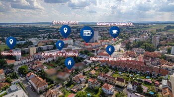 Pronájem bytu 2+kk v osobním vlastnictví 52 m², Dobříš