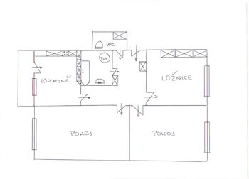 Prodej bytu 3+1 v družstevním vlastnictví 76 m², Brázdim