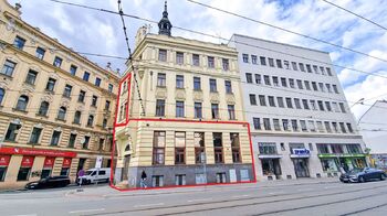 Pronájem obchodních prostor 150 m², Brno