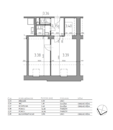 Pronájem bytu 2+kk v osobním vlastnictví 47 m², Praha 6 - Břevnov