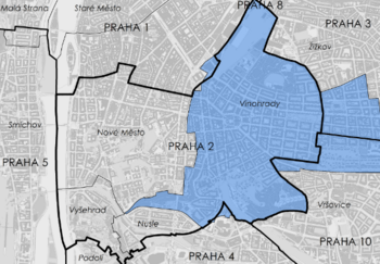 Prodej bytu 2+1 v osobním vlastnictví 58 m², Praha 2 - Vinohrady